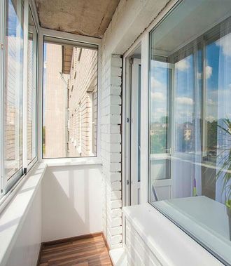 Остекление балконов в Люберцах